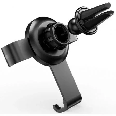 Vention KCGB0 Soporte de Coche para Smartphone con Sujeción Automática, Negro